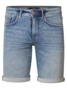 Petrol Industries Jackson jogg denim short slim fit blue denim