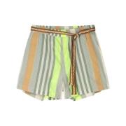 Summum Short pants stripe fluo dessin