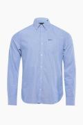 Superdry Organic cotton long sleeve oxfort shirt licht