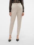 Vero Moda Vmholly hr tapered pant beige