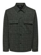 Only & Sons Onsjake worker struct jersey overshirt dessin
