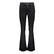 Geisha Jeans flair jog coated -