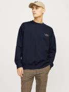 Jack & Jones Jprblachad branding sweat crew neck