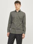 Jack & Jones Jprblablackpool stretch ls shirt sn dessin