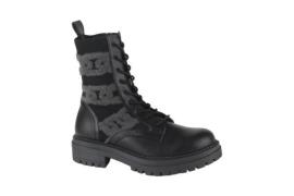 La Strada 2213696-4503 black dames veterboots sportief