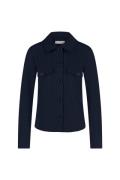 Studio Anneloes Claire bonded jacket navy