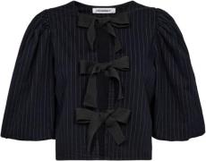 Co'Couture Pincc wide bow blouse black