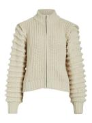 Vila Vielada high-neck l/s zip knit card