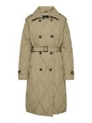 Only Onlmauda quilted coat otw camel