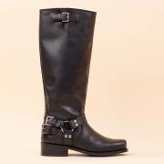 DWRS Label Cowboyboots 285 jefferson black dames leer