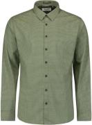 No Excess Shirt stretch allover printed dark green