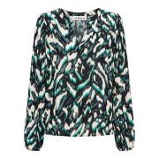 &Co Woman &co women blouse emily mineral green multi