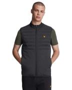 Lyle and Scott Hybrid double baffle gilet