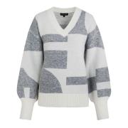 G-Maxx Pullover elzana wool white/gray