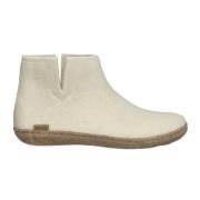 Glerups Low boot leather sole g 03-white