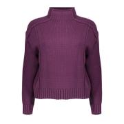 Geisha 44806-10 380 pullover turtle seams purple