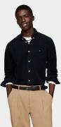 Tommy Hilfiger Casual hemd lange mouw solid corduroy rf shirt mw0mw368...