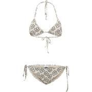 Urban Classics Dames bloemen driehoek bikini set