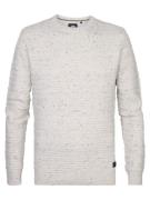 Petrol Industries Knitwear round neck ecru dessin