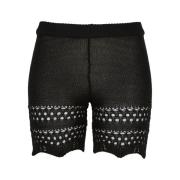 Urban Classics Gebreide gehaakte shorts dames