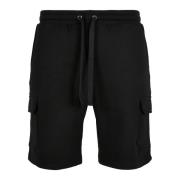 Urban Classics Heren bio cargo pocket sweat shorts