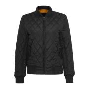 Urban Classics Dames diamond nylon gewatteerd jasje