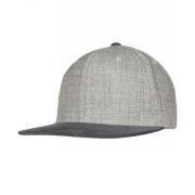 Flexfit Gemêleerd velours snapback baseball cap