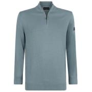 PRESLY & SUN Lewis zip knitted pullover