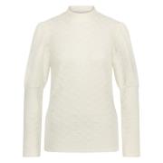 Nukus Merinda top off-white