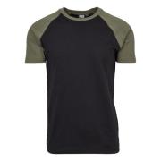 Urban Classics Heren contrast raglan t-shirt