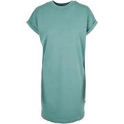 Urban Classics Dames organic cotton cut-on t-shirt jurk