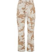 Urban Classics Heren camo rechte broek cargo