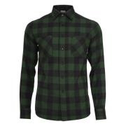 Urban Classics Heren geruit flannel shirt