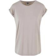 Urban Classics Dames modal verlengd schouder t-shirt