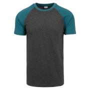 Urban Classics Heren contrast raglan t-shirt