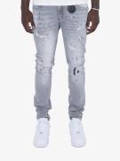 Amicci Heren jeans trivosa regular fit denim light grey jean