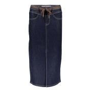 Geisha jeansskirt 46800-10 880 dark blue