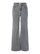 Selected Femme slfalice hw wid long eloise gre jea 16094543 light grey...