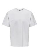 Only & Sons onsfred rlx ss tee noos 22022532 bright white