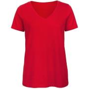 B and C B&c vrouwen/dames favoriete organic cotton v-neck t-shirt