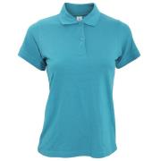 B and C B&c safran puur dames poloshirt met korte mouwen