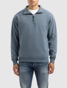 Pure Path Sideline wordmark halfzip sweater