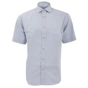 Kustom Kit Heren superior oxford shirt met korte mouwen