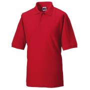 Jerzees Colours Russell mens klassiek poloshirt met korte mouwen van k...