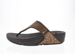 FitFlop Lulu glitter toe-thongs