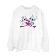 Disney Dames lilo and stitch ohana hart met engel sweatshirt