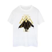 DC Comics Dames zwart adam rising gouden symbolen katoenen vriendje t-...