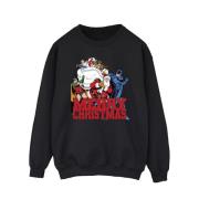 DC Comics Heren batman vrolijk kerstfeest comic sweatshirt