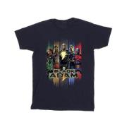 DC Comics Heren black adam jsa complete groep t-shirt