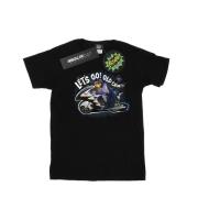 DC Comics Dames batman tv series bat bike katoenen vriendje t-shirt